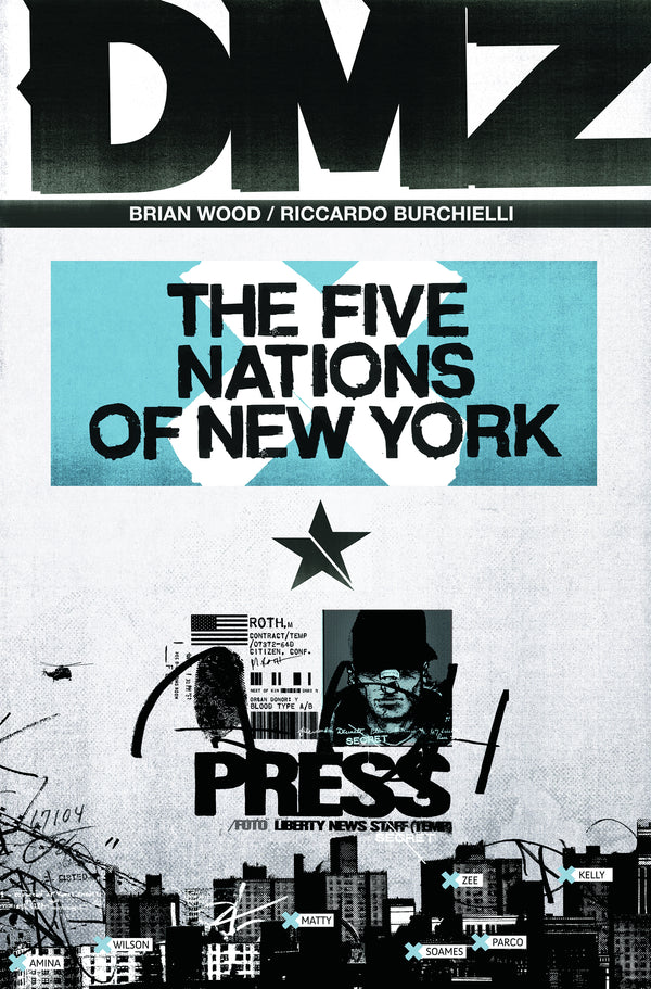 DMZ TP VOL 12 THE FIVE NATIONS OF NEW YORK (MR)