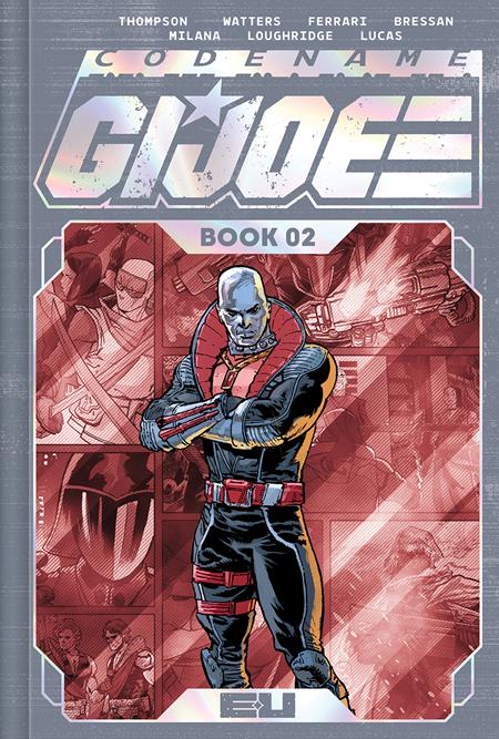 CODENAME GI JOE DLX EDITION HC BOOK 02 DIRECT MARKET EXCLUSIVE ANDREI BRESSAN & ADRIANO LUCAS SPOT FOIL CVR