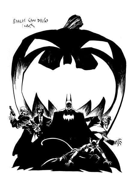 BATMAN DAY 2024 - BATMAN THE LONG HALLOWEEN DELUXE EDITION HC VARIANT DUST JACKET