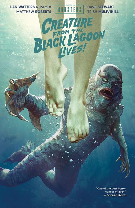 UNIVERSAL MONSTERS CREATURE FROM THE BLACK LAGOON LIVES HC DIRECT