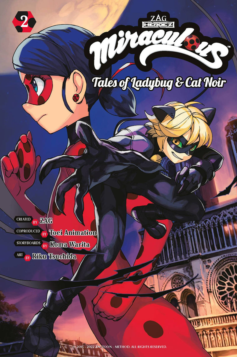 MIRACULOUS TALES OF LADYBUG & CAT NOIR MANGA GN VOL 02