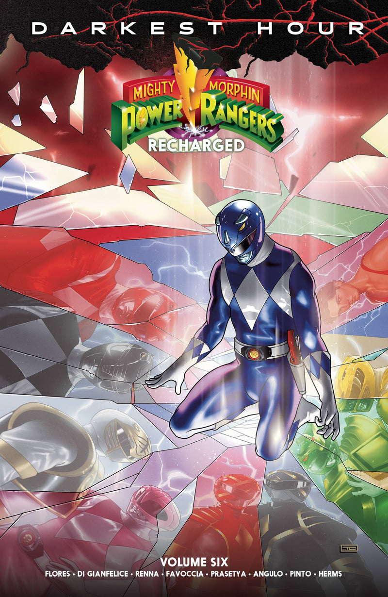 MIGHTY MORPHIN POWER RANGERS RECHARGED TP VOL 06