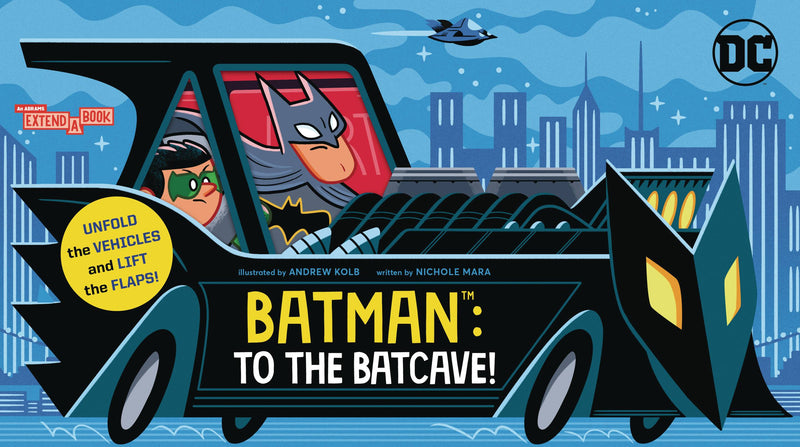 BATMAN TO THE BATCAVE BOARD BOOK