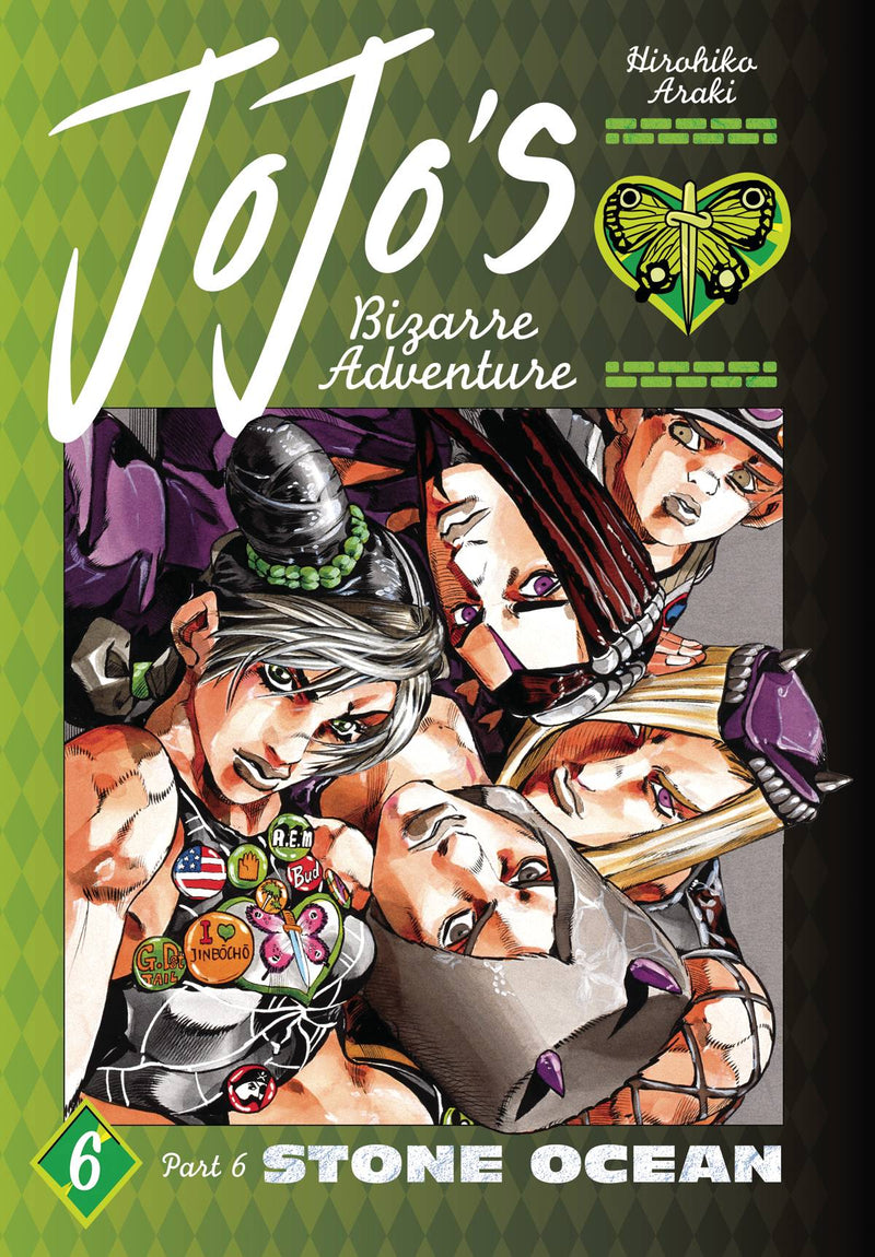 JOJOS BIZARRE ADV PART 6 STONE OCEAN HC VOL 06 (C: 0-1-2)