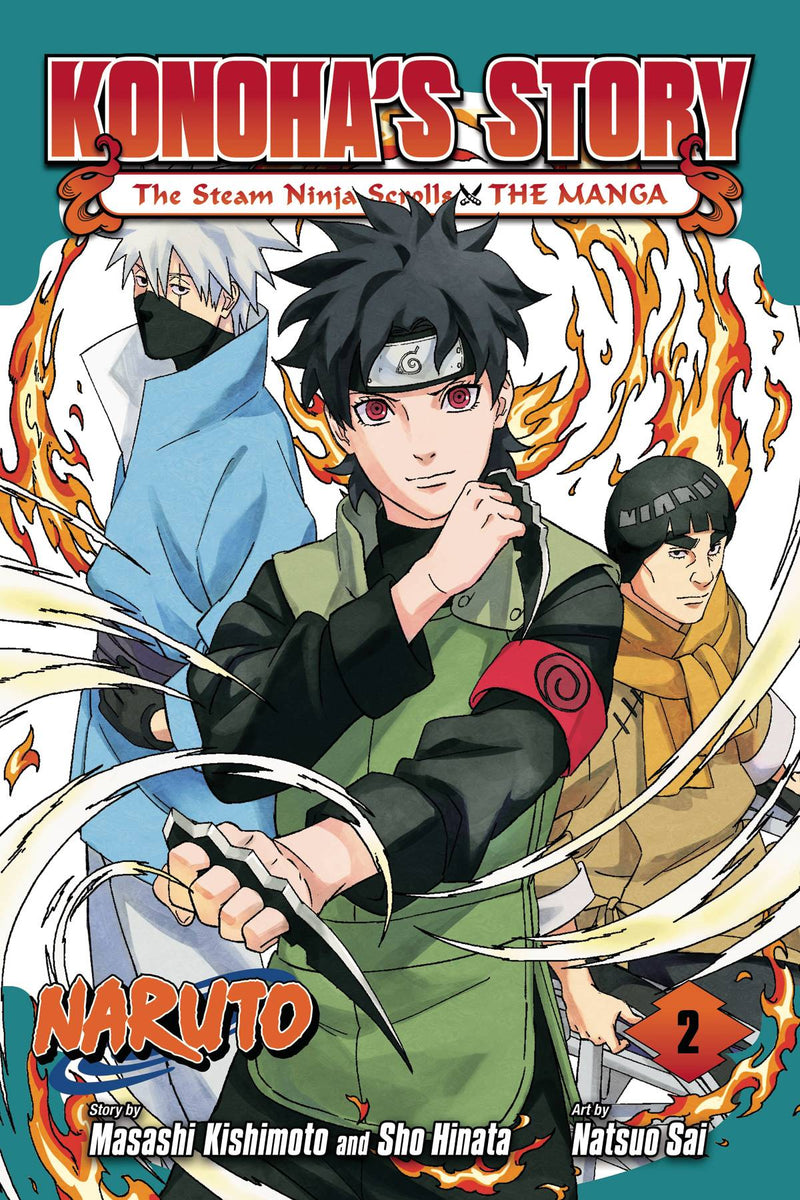 NARUTO KONOHAS STORY STEAM NINJA SCROLLS MANGA GN VOL 02 (C: