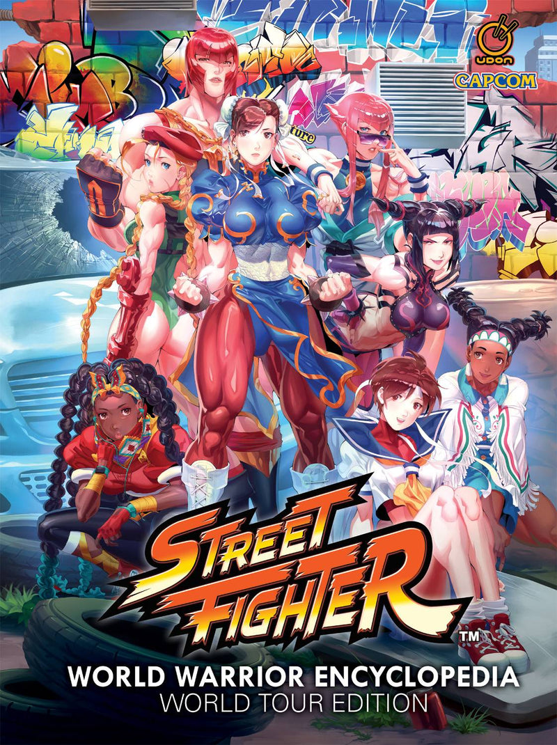 STREET FIGHTER WORLD WARRIOR ENCYCLOPEDIA HC (C: 0-1-2)