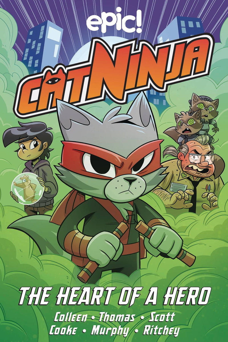 CAT NINJA HC GN VOL 06 HEART OF HERO (C: 0-1-0)