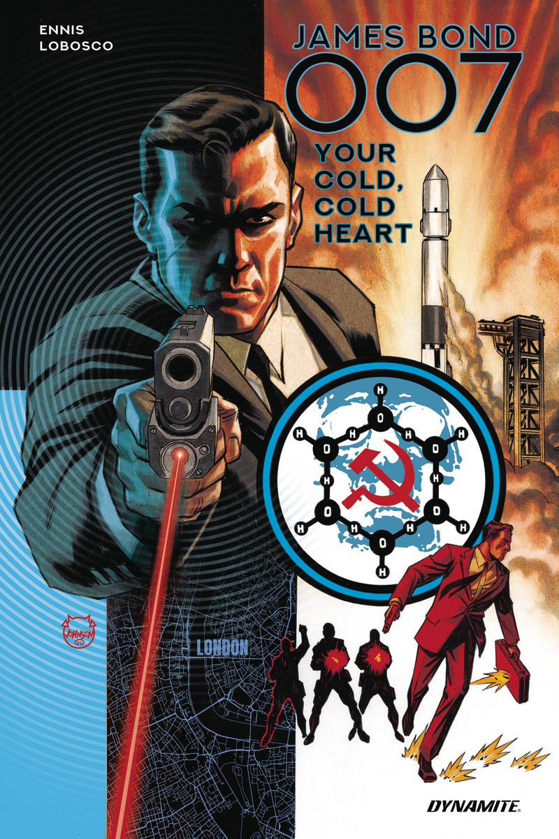 JAMES BOND 07 YOUR COLD COLD HEART HC SGN ED (C: 0-1-2)