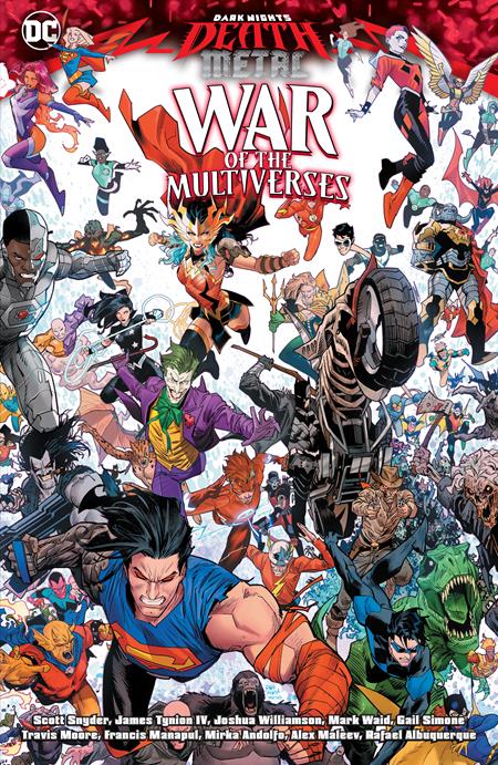 DARK NIGHTS DEATH METAL WAR OF THE MULTIVERSES TP