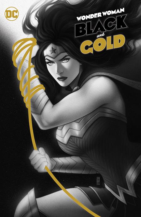 WONDER WOMAN BLACK & GOLD HC