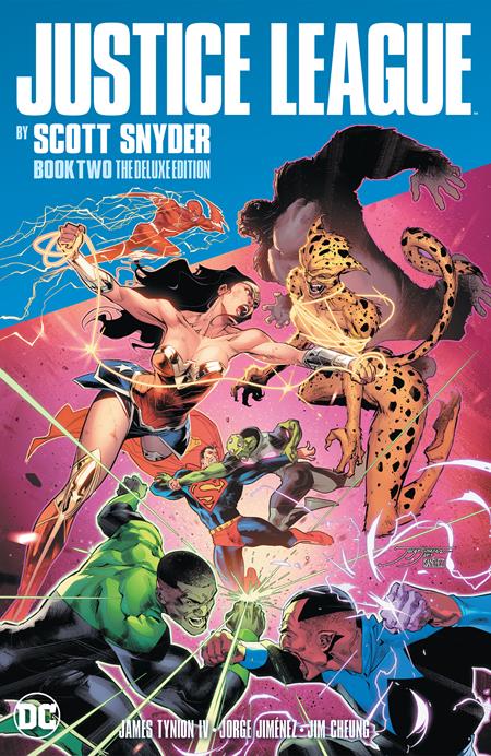 JUSTICE LEAGUE BY SCOTT SNYDER BOOK TWO DELUXE EDITION HC