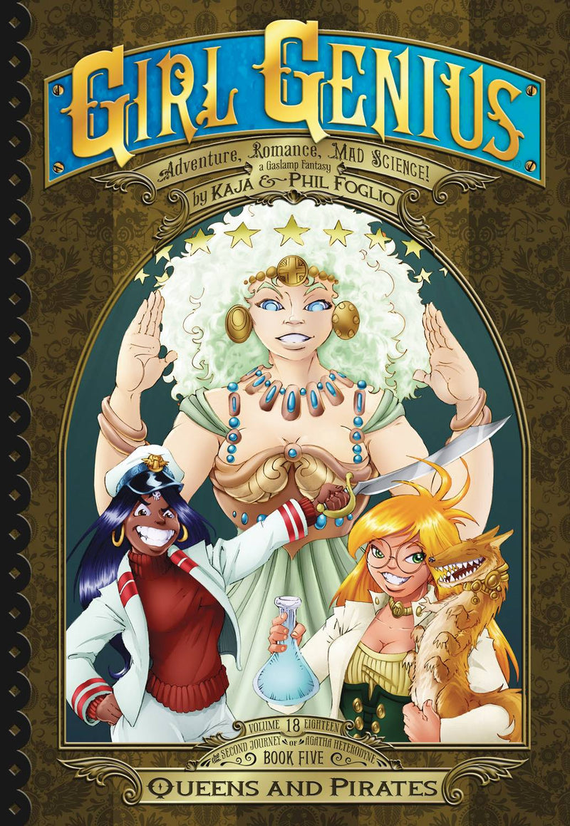 GIRL GENIUS SECOND JOURNEY GN VOL 05 QUEENS AND PIRATES (C: