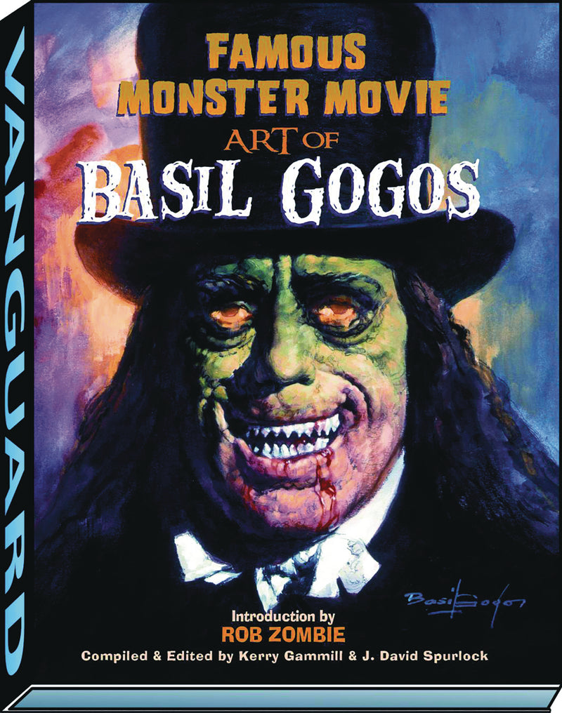 FAMOUS MONSTER MOVIE ART OF BASIL GOGOS SC NEW PTG (O/A) (C: