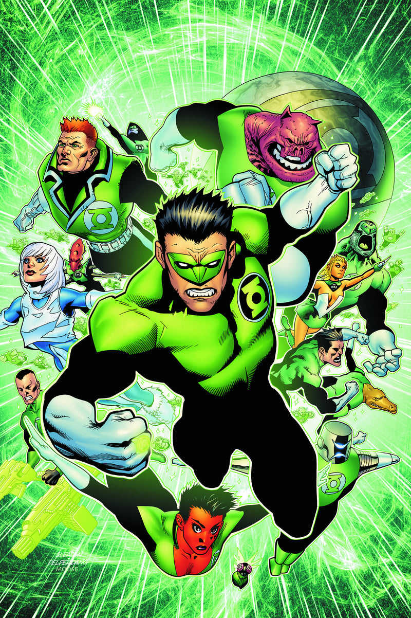 GREEN LANTERN CORPS RING QUEST TP (AUG080181)