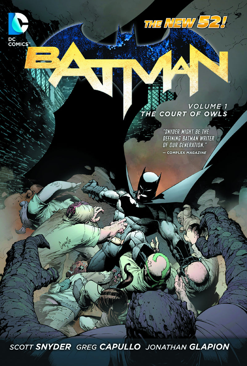 BATMAN HC VOL 01 THE COURT OF OWLS