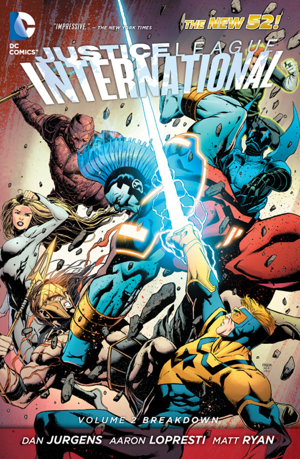 JUSTICE LEAGUE INTERNATIONAL TP VOL 02 BREAKDOWN