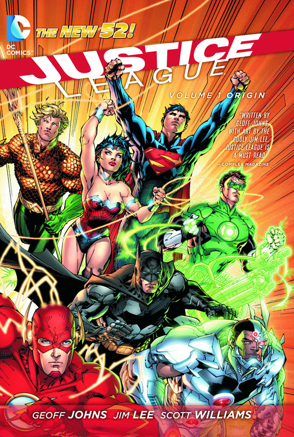 JUSTICE LEAGUE TP VOL 01 ORIGIN