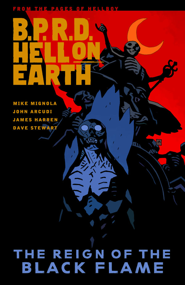 BPRD HELL ON EARTH TP VOL 09 REIGN OF BLACK FLAME