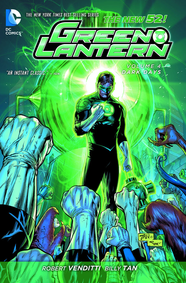 GREEN LANTERN TP VOL 04 DARK DAYS (N52)