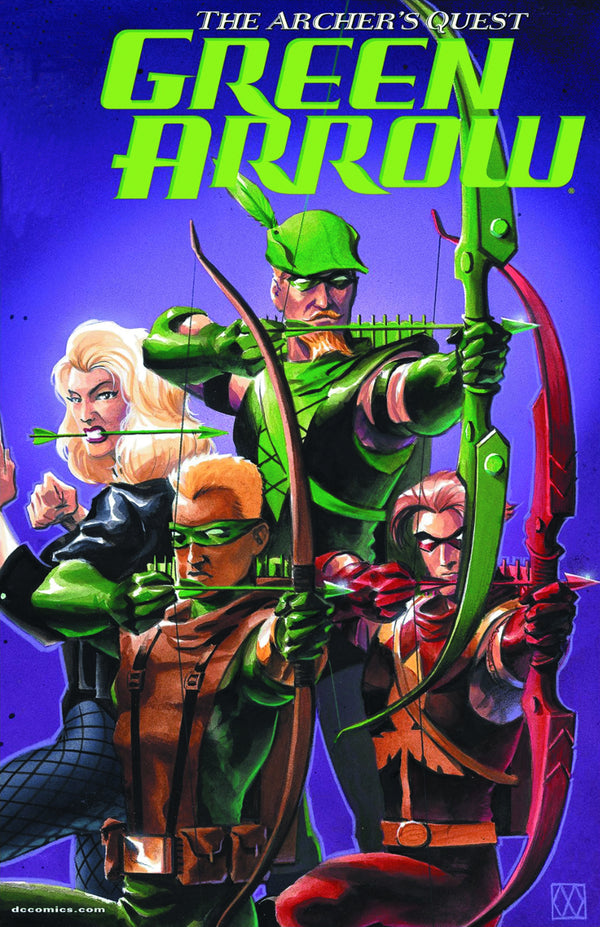 GREEN ARROW ARCHERS QUEST DELUXE ED HC