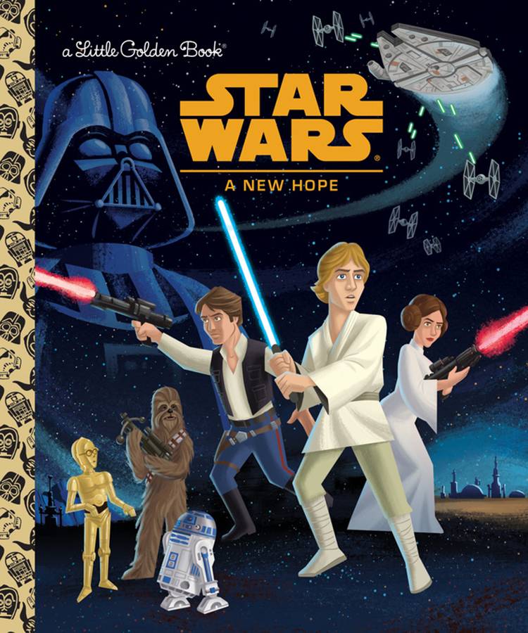 STAR WARS LITTLE GOLDEN BOOK NEW HOPE