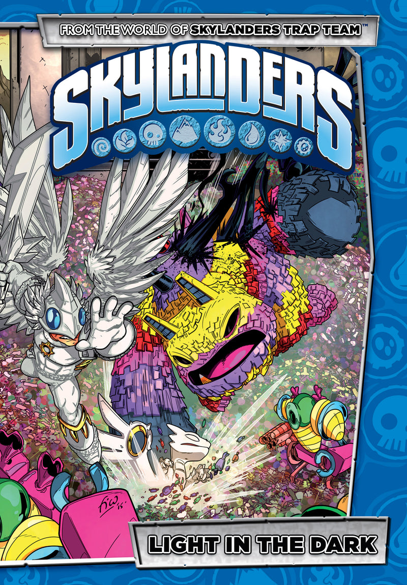 SKYLANDERS LIGHT IN THE DARK HC