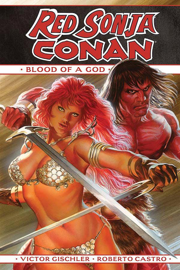 RED SONJA CONAN BLOOD OF A GOD HC (C: 0-1-2)