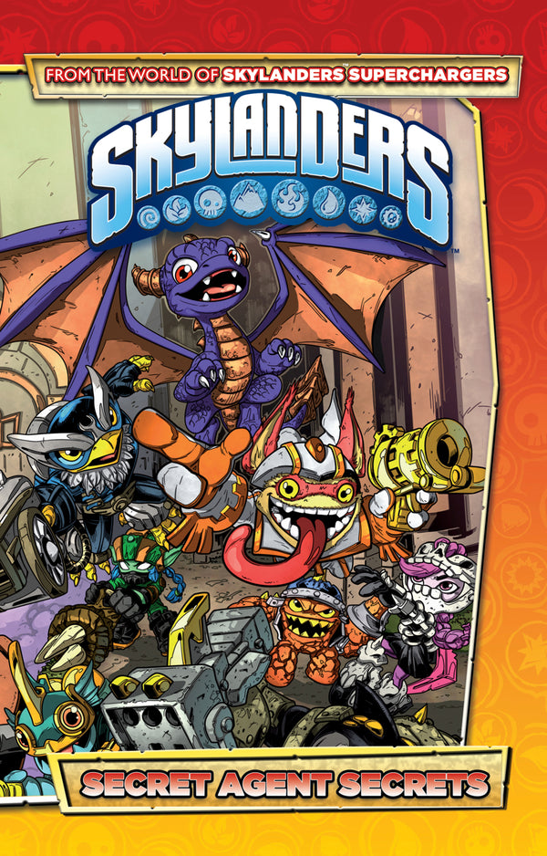 SKYLANDERS SECRET AGENT SECRETS HC