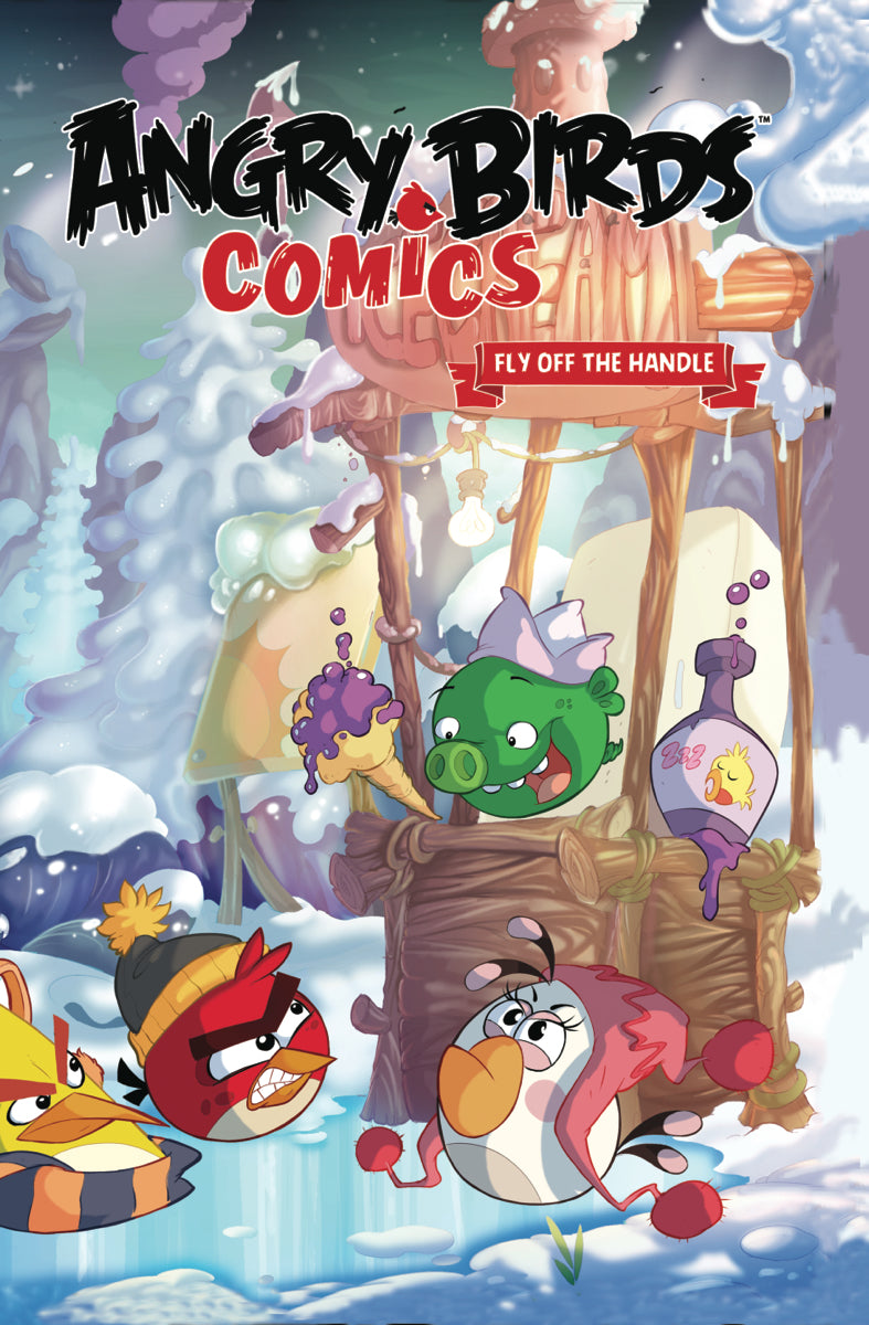 ANGRY BIRDS COMICS HC VOL 04 FLY OFF HANDLE (C: 1-0-0)