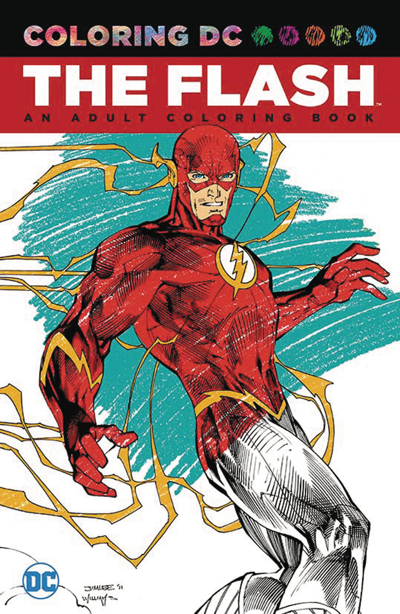 FLASH AN ADULT COLORING BOOK TP