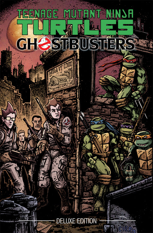 TMNT GHOSTBUSTERS DLX ED HC