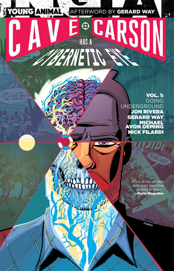 CAVE CARSON HAS A CYBERNETIC EYE TP VOL 01 GOING UNDERGROUN