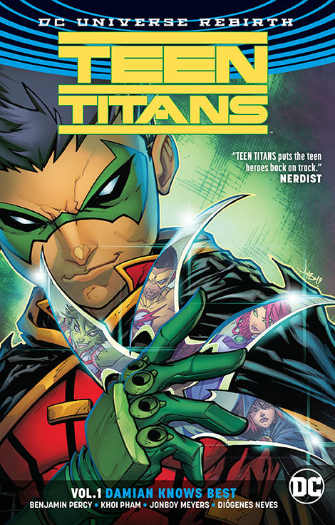 TEEN TITANS TP VOL 01 DAMIAN KNOWS BEST (REBIRTH)