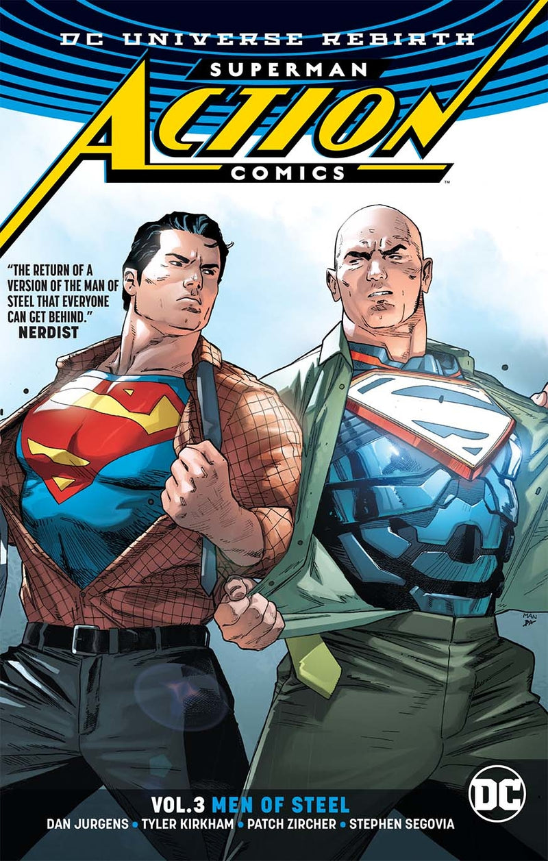 SUPERMAN ACTION COMICS TP VOL 03 MEN OF STEEL (REBIRTH)