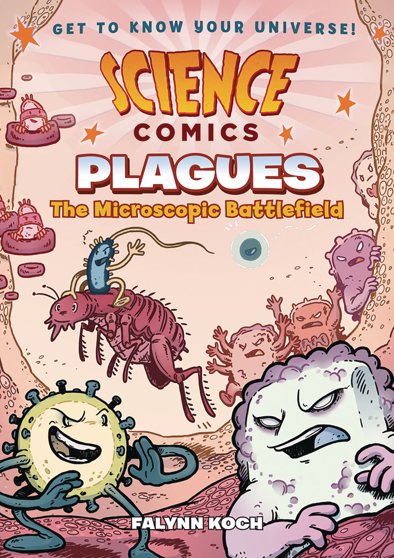 SCIENCE COMICS PLAGUES SC GN MICROSCOPIC BATTLEFIELD (C: 1-1