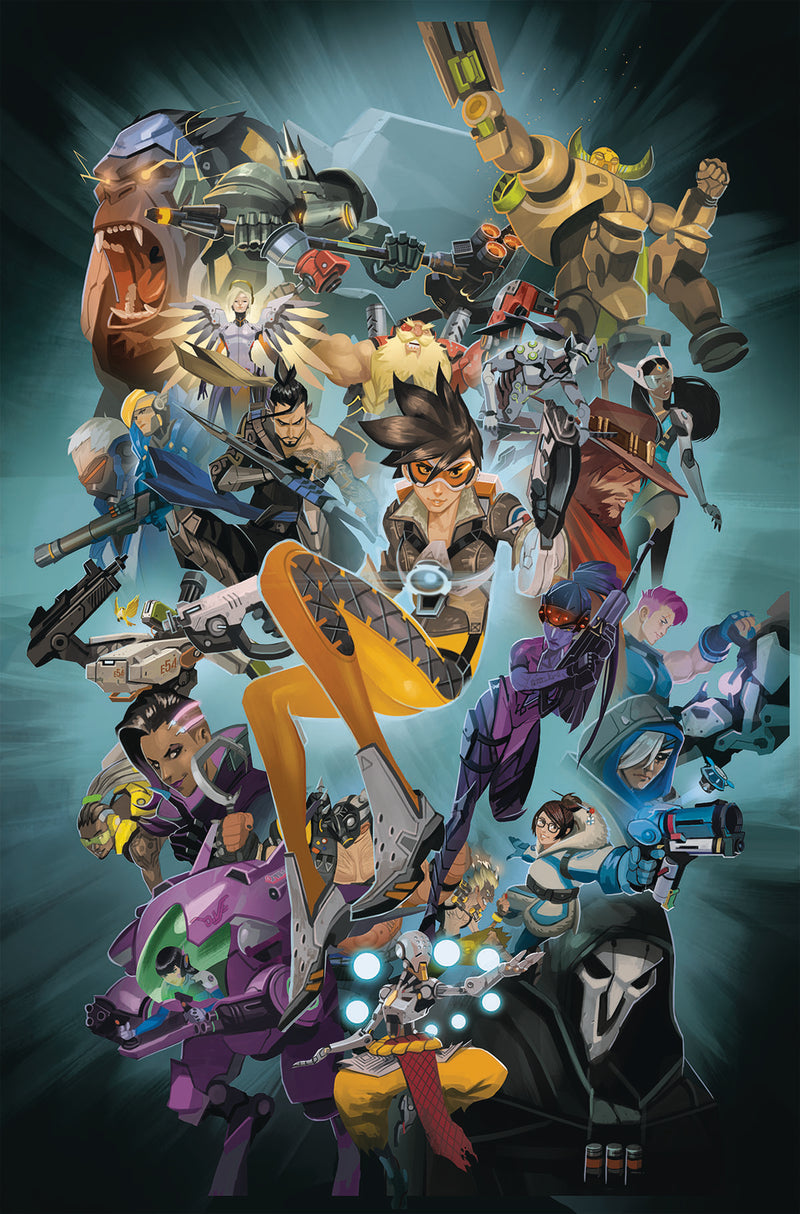 OVERWATCH ANTHOLOGY HC VOL 01 (C: 0-1-2)