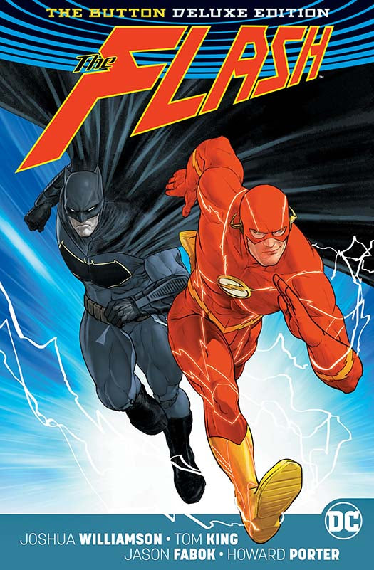 BATMAN FLASH THE BUTTON DELUXE ED HC INTL ED (REBIRTH)