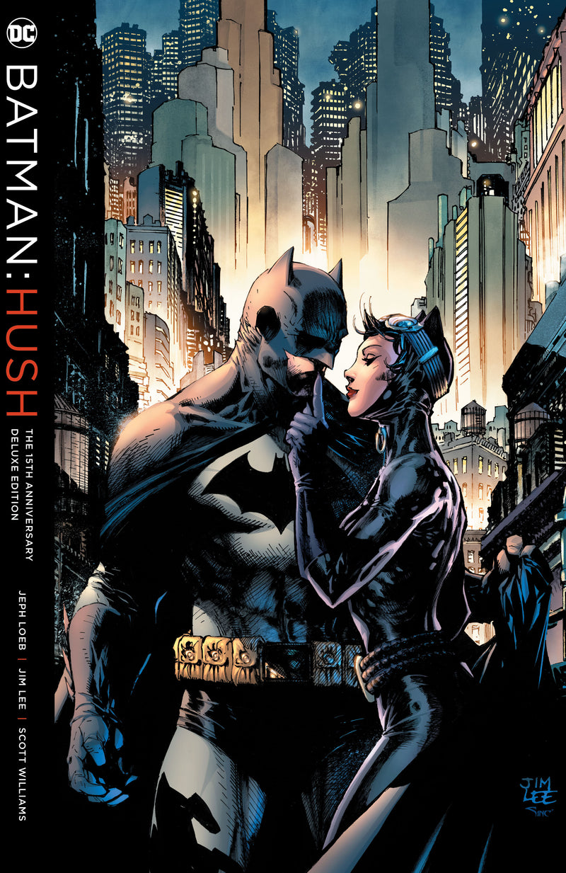 BATMAN HUSH 15TH ANNIVERSARY DLX ED HC