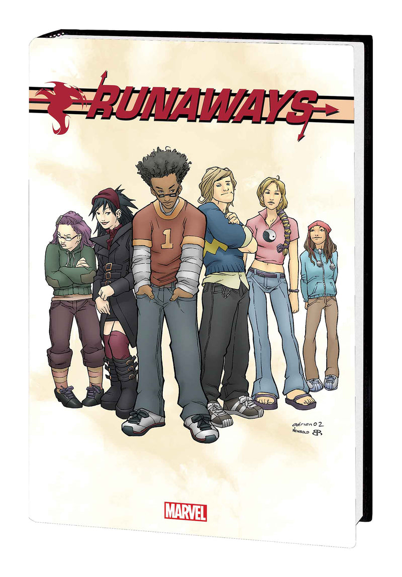 RUNAWAYS BY BRIAN K VAUGHAN & ADRIAN ALPHONA OMNIBUS HC