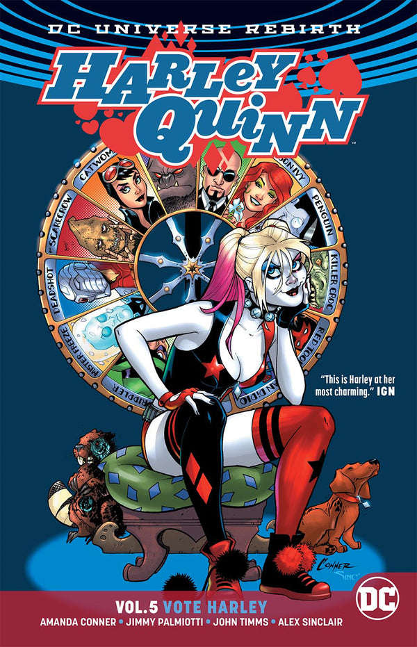 HARLEY QUINN TP VOL 05 VOTE HARLEY REBIRTH