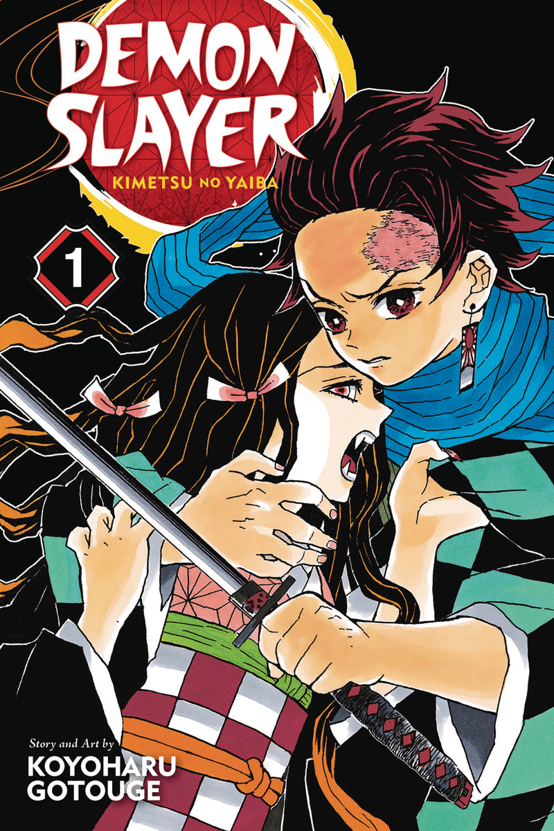 DEMON SLAYER KIMETSU NO YAIBA GN VOL 01 NEW PTG