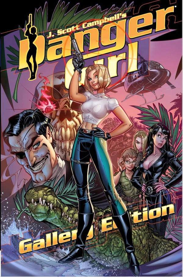 J SCOTT CAMPBELL DANGER GIRL GALLERY ED HC