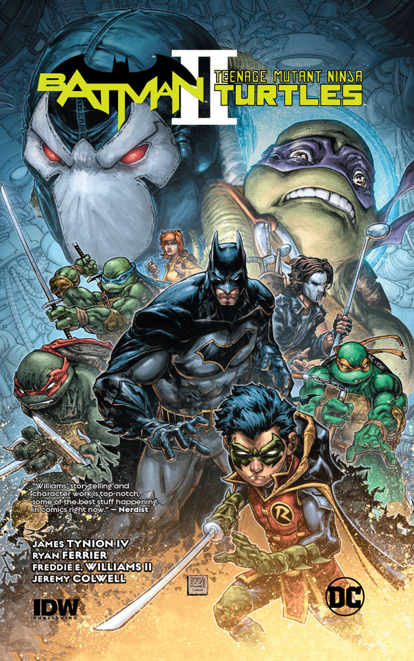 BATMAN TMNT DELUXE EDITION HC