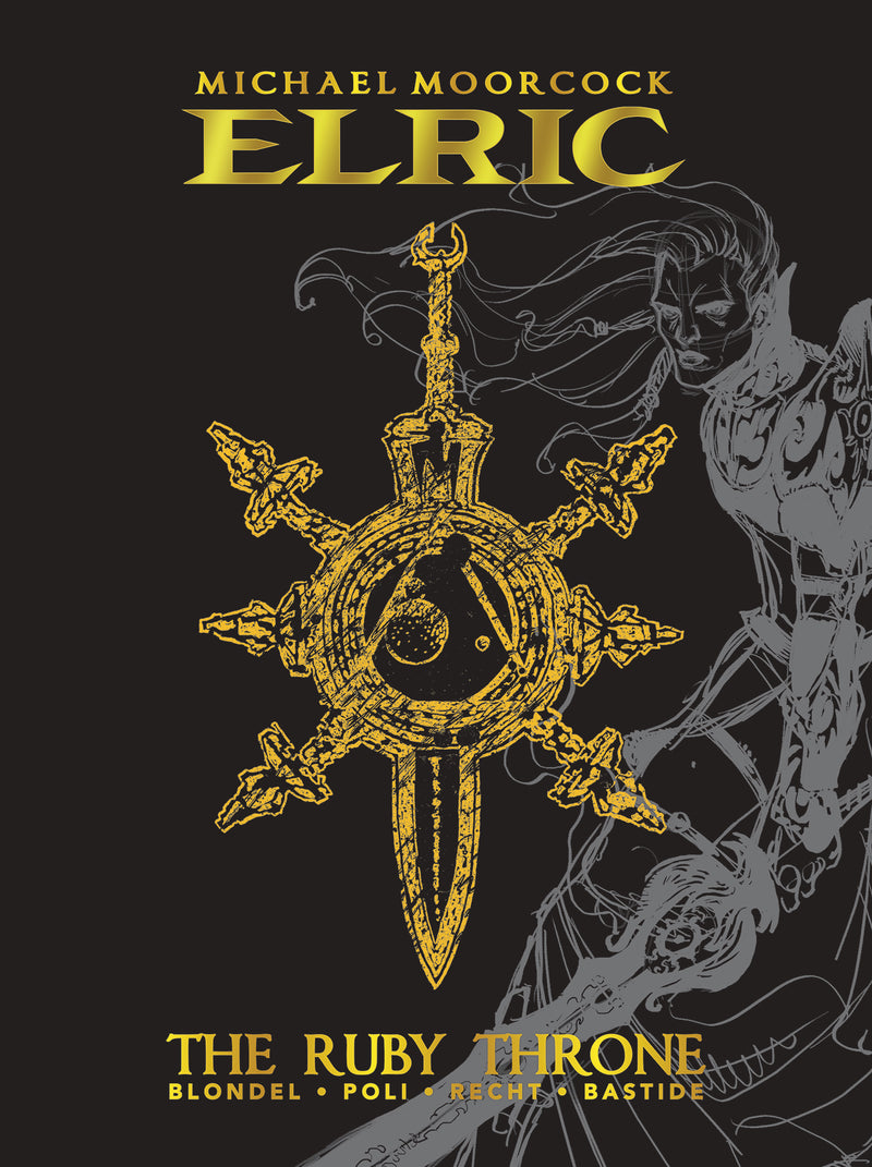 ELRIC RUBY THRONE DLX ED HC