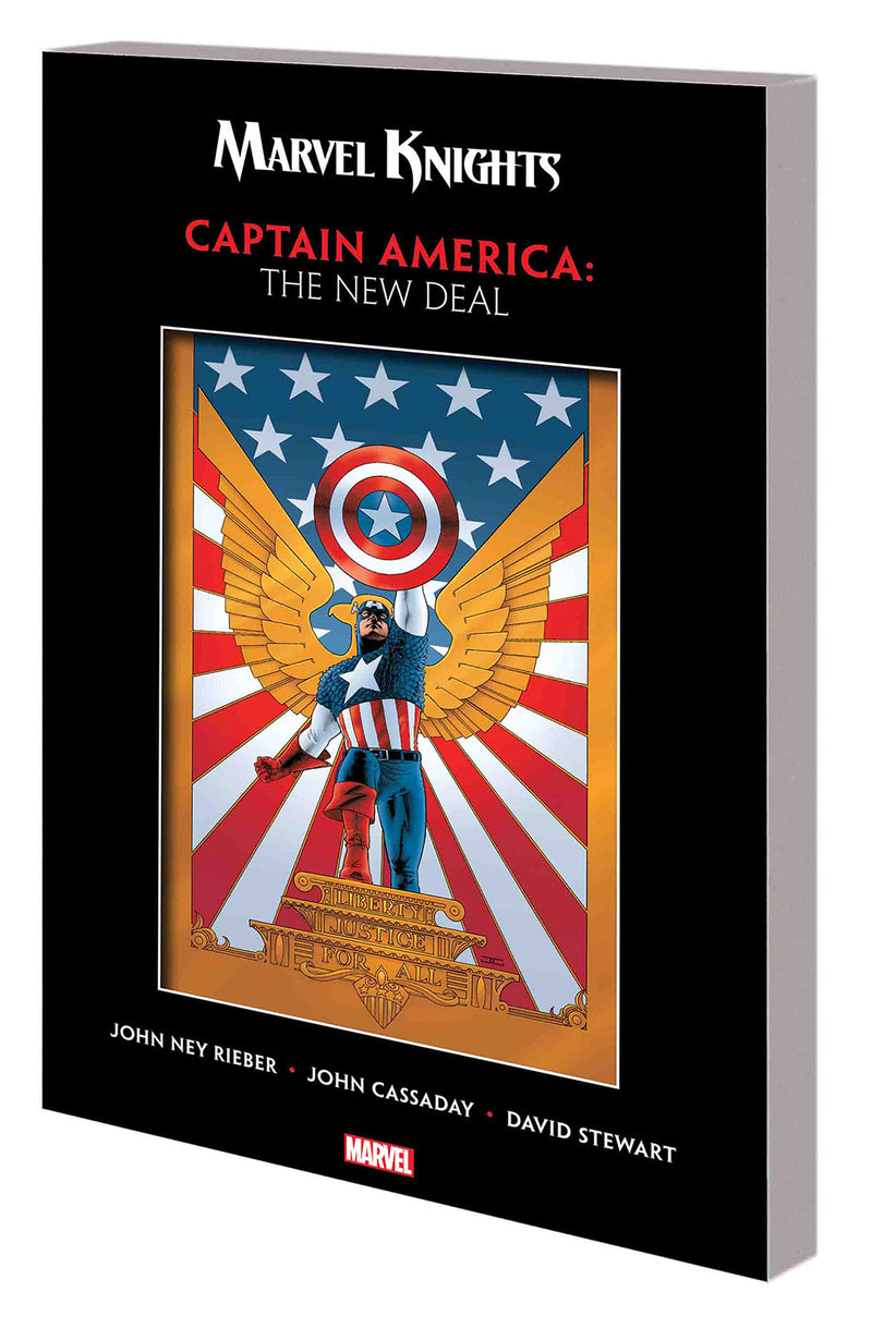 MARVEL KNIGHTS CAPTAIN AMERICA RIEBER CASSADAY TP NEW DEAL
