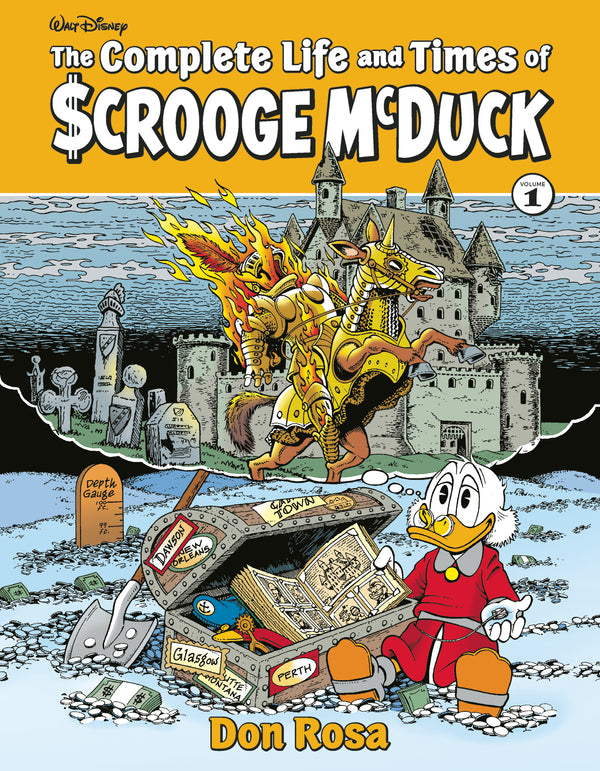 COMPLETE LIFE & TIMES UNCLE SCROOGE HC VOL 01 ROSA (C: 1-1-2