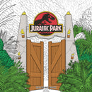 JURASSIC PARK ADULT COLORING BOOK TP