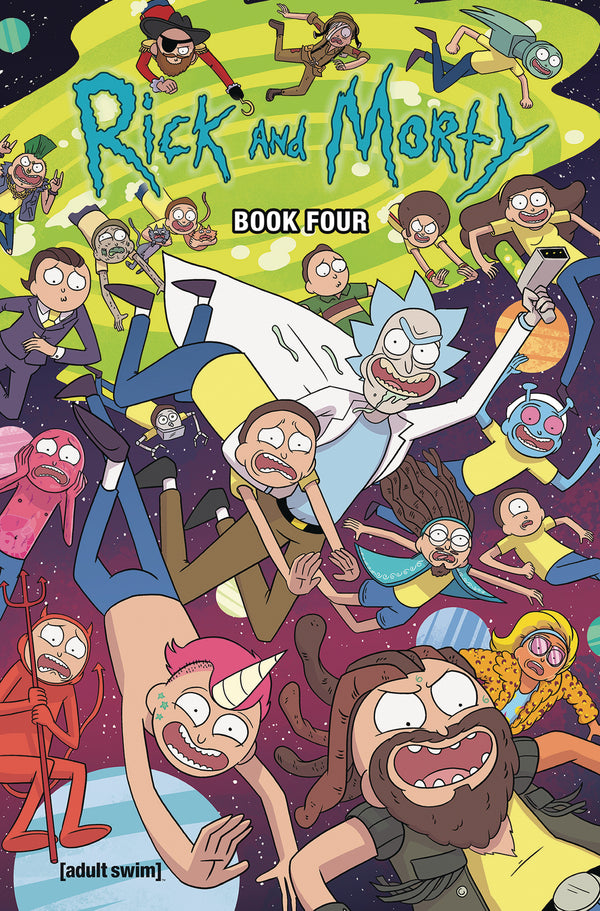 RICK AND MORTY HC BOOK 04 DLX ED (C: 1-0-0)