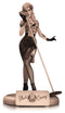 DC BOMBSHELLS BLACK CANARY SEPIA VAR STATUE