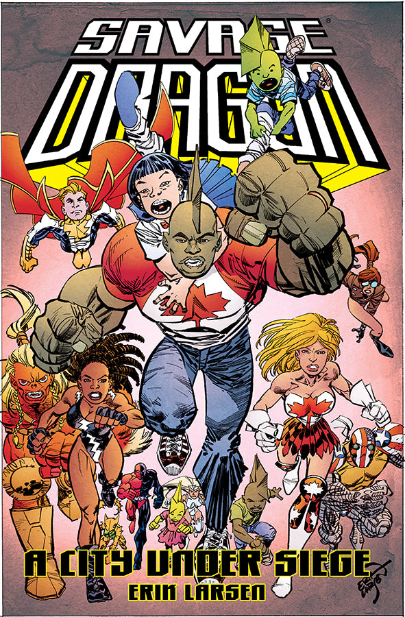 SAVAGE DRAGON CITY UNDER SIEGE TP
